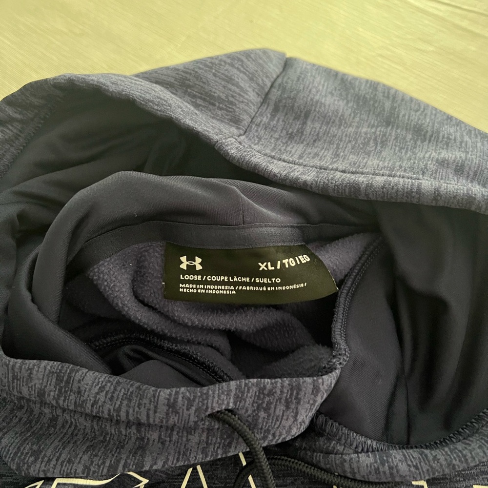 Under Armour Navy Blue Hoodie - Picture 5 of 8